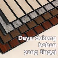 Gambar Wood Panel Premium Dekorasi Rumah WallPanel Dinding Kayu Dekoratif 2.9 Meter Bahan Komposit Echo Wood - A100-1 (290x30CM) dari Hoptech Indonesia Jaya undefined 3 Tokopedia