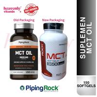 Gambar Pipingrock Piping Rock MCT Oil 3600 mg - 150 Softgels dari heavenlyvitamin undefined 1 Tokopedia