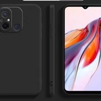 Gambar Case Redmi 12C Xiaomi Poco C55 Silikon Square Suede Microfiber Free Tali Lanyard Soft Casing Handphone - HITAM dari Zaneta Case undefined 1 Tokopedia