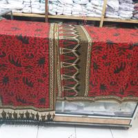 Gambar Batik Tanah Liek (Batik khas Sumatera Barat) Kain - merah dari Yulia Bordir undefined 3 Tokopedia