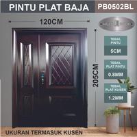 Gambar PINTU UTAMA PLAT BAJA PREMIUM MOTHER AND SON BUKAN PINTU KAYU - PB0502BL dari MULTIDOOR undefined 3 Tokopedia