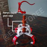Gambar Pion Murai Kayu Variasi Gantungan Cantolan Sangkar Murai - Hitam dari Elllstoreeee undefined 2 Tokopedia