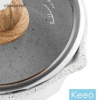 Gambar Cooklover 18 cm Panci Anti Lengket Granit dengan Tutup - Hitam dari Keeo Home undefined 5 Tokopedia