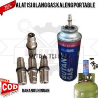 Gambar REFILL isi ulang gas portable alat transfer gas LPG portable - Korek dari THR Tool undefined 3 Tokopedia