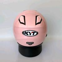 Gambar Kyt kyoto R Solid Peach pink gloss ( Original ) Helm Motorcycle - peach pink, M dari MR store.20 undefined 3 Tokopedia