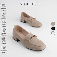 Gambar Viditi Gita Block Heels | Sepatu Import Wanita | Lepes | Teplek | Kerja | Kuliah | Kantor dari viditi undefined 1 Tokopedia