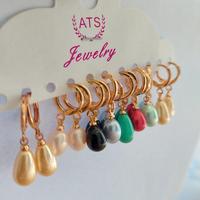 Gambar PAKET USAHA 12pcs - 6pcs Anting mutiara air tawar multiwarna | PERHIASAN WANITA | AKSESORIS | TERBARU | AKSESORIS WANITA - 12pcs dari ALL 03 undefined 1 Tokopedia