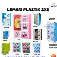 Gambar Lemari Plastik 6 Kotak Lemari Plastik Jumbo Lemari Pakaian Gantung Lemari Plastik Karakter Gambar Lemari 2X3 Plastik - LM 2X3-KEROPI dari Lemarimurahjkt168 undefined 1 Tokopedia