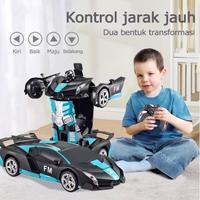 Gambar 【NODIA】Mainan Mobil Remote Control Transformer Robot Dengan Lampu Dan Baterai RC Car Balap Drift - Merah dari Nodia Toy Store_NEW undefined 4 Tokopedia