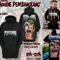 Gambar Jaket Hoodie Persebaya Bonek Pembangkang - L dari mystore.surabaya undefined 1 Tokopedia