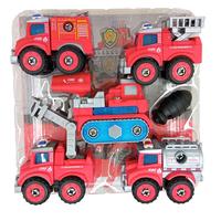 Gambar Toy Addict 5-in-1 DIY Mobil Pemadam Kebakaran Jadi Robot Mainan Anak dari Grandia Shop undefined 2 Tokopedia