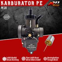 Gambar Karburator Karbu PE 24 26 28 30 AH1 Racing Superflow Skep Kuningan - Karbu PE24 PE26 PE28 PE30 - PE 24 SUPERFLW BLACK dari AH1 RACING STORE undefined 2 Tokopedia