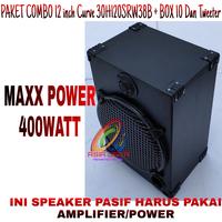 Gambar PAKET COMBO Speaker 12 Inch Woofer Curve 12 30H120SRW38B Plus Box 12 Panjang Plus Tweeter Cobra Dan siku dari Toko Asia Jaya undefined 3 Tokopedia