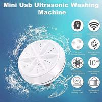 Gambar Alat Mesin Cuci Pakaian Baju Piring Portable Mini USB Ultrasonic 360 Putar Turbine Wash Turbo Clean Cleaning washer Pencuci Pembersih Pakaian Dalam Kaos Kaki Handuk Piring Gelas Mangkok Sendok Garpu dari ACE NOWHERE undefined 4 Tokopedia