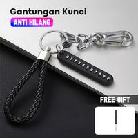 Gambar Gantungan Kunci Rumah Mobil Motor Set 4 In 1 Tag Nomer Hp Buckle Car Keychain Key Chain Tali Rope dari Ralali Store_NEW undefined 1 Tokopedia