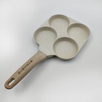 Gambar SYNMORE Wajan Telur 4 Lubang/Panci Grill Steak Daging Cetakan Telur/Wajan Dapur/Cetakan Telor - XY101-Beige dari Synmore Official Store undefined 2 Tokopedia