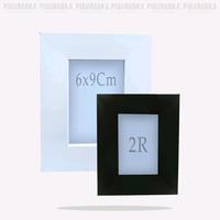 Gambar Pigura Minimalis 2R / Photo Frame Decorative / Bingkai Foto Polaroid 2R 6x9 cm - Hitam dari Piguraska undefined 3 Tokopedia