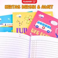 Gambar Flashee Buku Tulis Sidu 32 lembar Buku Tulis Sekolah 1 Pack Isi 10 Buku Stationery dari Flashee undefined 5 Tokopedia