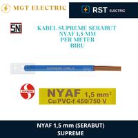 Gambar KABEL SUPREME NYAF 1.5 MM  ECERAN / SUPREME NYAF 1,5 MM - Hitam dari MGT ELECTRIC_NEW undefined 4 Tokopedia