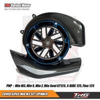 Gambar Tutup Kipas Mio M3 Carbon Cover Kipas Mio M3 Set Spinner Akrilik PNP Mio S Z Soul GT125 X-Ride 125 Fino 125 - Hologram, Mio M3 dari TRG Variasi Motor undefined 3 Tokopedia