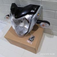 Gambar Headlamp Refektor Kedok Lampu Depan Yamaha Byson Set Lampu Sen Model Vixion Old 2 pcs Motorcycle dari AGA-24 KING STORE 135 undefined 3 Tokopedia