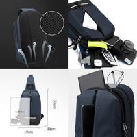 Gambar TAS SELEMPANG PRIA LINTERO WAISTBAG ANTI AIR NAVY BRANDED SHOULDER SLING BAG COWOK KEREN TA931B2 DADA REMAJA LAKI DEWASA MURAH PREMIUM DISTRO KEKINIAN dari visena.id undefined 4 Tokopedia