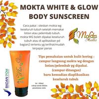Gambar Body Sunscreen White And Glow Mokta Sunscreen WG Bimbalo Bapalalo Original dari RUMAH SKINCARE BALI undefined 3 Tokopedia