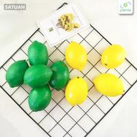 Gambar Props Properti Foto Produk - Buah Jeruk Lemon Palsu / Lime Artificial - Green Lime dari Pixmix Store undefined 2 Tokopedia