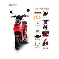 Gambar GODA Sepeda Listrik GODA GD128DS 48 V 12 Ah 550 W - Sparta GD 128 - Garansi Resmi - Abu abu dari Maju Hardware Electric Vehicle undefined 5 Tokopedia