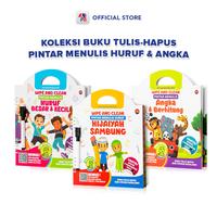 Gambar Buku Anak TK PAUD Wipe And Clean Seri Pintar Menulis Huruf Angka Hijaiyah Sambung Plus Pena / PT MAGENTA MEDIA - MM - ANGKA BERHITUNG dari Pustaka Baru Press undefined 1 Tokopedia