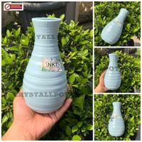 Gambar Vas Pot Bunga Tanaman NKT VAS BUNGA CANTIK BIRU Vas Bunga Plastik Cantik Murah Hiasan Meja Bagus - NKT VAS CANTIK dari CRYSTALLPOT undefined 5 Tokopedia