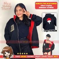Gambar Jaket Cosplay Anime Sarada Uchiha Boruto Two Blue Vortex Time Skip - M - M dari SholehA Sto'Ree_NEW undefined 3 Tokopedia