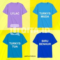 Gambar PAKET KAOS POLOS COTTON COMBED 30S - SAGE GREEN, XL dari qita.store.id undefined 4 Tokopedia
