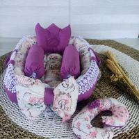 Gambar Kasur bayi 1 set lengkap|Kasur bayi terbaru renda pita purple lilac|Kasur bayi set kelambu selimut bedcover - Love purple, Kasur renda pita set kelambu dari VR Kids & Baby undefined 4 Tokopedia