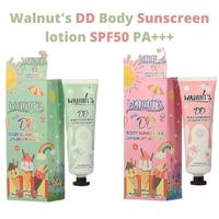 Gambar [PROMO MURAH] WALNUTS DD Body Sunscreen Sunblock Lotion SPF 50 PA+++ | isi 135gr | Anti Air | Anti Minyak | Anti Sinar UV | Anti Sinar UVB,UV dan UVA | 100% Original - Hijau dari Top Cosmetic_NEW undefined 1 Tokopedia