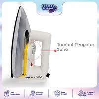 Gambar Goto Tamico Setrika Listrik Gosokan Baju Pakaian Anti Lengket NK-333S - NK-333S CREAM dari Goto Universe undefined 3 Tokopedia