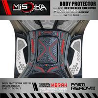 Gambar Misoka Center Deck pad Cover New Nmax 155/Aksesoris motor Yamaha/Rubber Karet/Edisi Diamond Motorcycle - Merah dari MISOKA MOTOR ACCESORIES undefined 3 Tokopedia