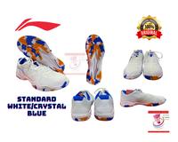 Gambar SEPATU BADMINTON BULUTANGKIS LINING SOUND WAVE II ORIGINAL - ST WHITE/GREEN BLUE, 41 2/3 dari Victorious Sports undefined 4 Tokopedia