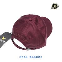 Gambar Cap Lyle & Scott Original Bnwt 100% Taiwan | Mawaar - Burgundy, All dari tokoomawar undefined 2 Tokopedia