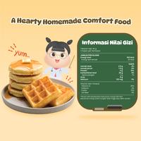 Gambar Yummy Bites Pancake & Waffle Mix 130g / Tepung Premix Pancake & Waffle Untuk bayi - Pancake & Waffle Mix 130g dari Yummy Bites undefined 5 Tokopedia