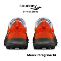 Gambar Sepatu Trail Running Pria SAUCONY Shoes Peregrine 14 Men - Pepper/Bough - Pepper/Bough, 42 dari Saucony Indonesia undefined 4 Tokopedia