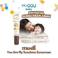 Gambar Moell Physical Sunscreen Anak & Bayi SPF 50+ (PA++++) 30 gr dari Huggy Baby undefined 1 Tokopedia