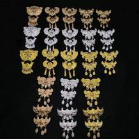 Gambar Bros kebaya kutu baru 2 susun Coklat Emas Hitam Aksesoris Silver - motif 1 kuning dari Asy Collection11 undefined 1 Tokopedia