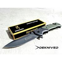 Gambar Pisau Lipat Survival Browning Tactical Knife Made In USA " Deknived " dari Casa Liceria undefined 1 Tokopedia