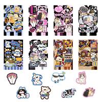 Gambar DIY Stickers for Phone Cases, Laptop, Waterproof PVC Stickers, Minimalist Style Journal Scrapbooking Stickers - TZ-8PCS-HBJR-30 dari LGEE CASE undefined 5 Tokopedia