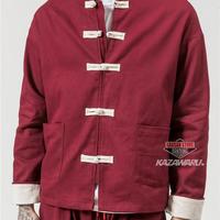 Gambar CHEONGSAM PRIA BAJU KEMEJA IP MAN IPMAN WING CHUN MANDARIN JAPANES KOREA KOKO LENGAN TANGAN PANJANG COWO COWOK LAKI LAKI MUSLIM WARNA MAROON MERAH - HISASI BLACK, M dari KAOSAN STORE BANDUNG undefined 1 Tokopedia