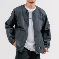 Gambar Screamous Jacket WindBreaker CollarLess MALT BLACK - BLACK, L dari Screamous Clothing_NEW undefined 2 Tokopedia