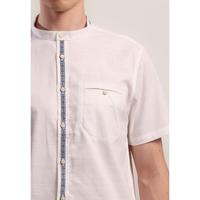Gambar MOC - Kemeja Shanghai Lengan Pendek Pria Ikshan - White - S dari MOC Indonesia undefined 5 Tokopedia