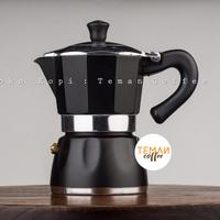 Gambar Mokapot Cafetera Black 3 Cup dari Teman Coffee undefined 1 Tokopedia