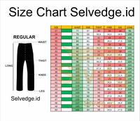 Gambar Celana selvedge denim jeans custom sehari langsung jadi bisa request sesuai ukuran - 32 dari Parurun.Jeans undefined 3 Tokopedia